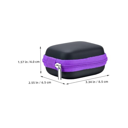 Mikinona 3 Stück Teiliges Eva Ätherische Öle Aufbewahrungstasche Stoßfest Kompakt Tragbar Organizer für Rollerflaschen und Glasfläschchen für Reisen und Unterwegs von Mikinona