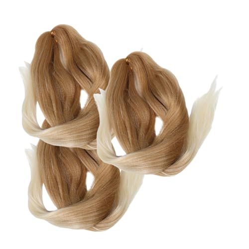 Mikinona Gefälschte Haare Vorgestreckte Flechthaarverlängerungen Perücken Haarverlängerungen Perücken Für Frauen Weiche Pferdeschwanzperücke von Mikinona