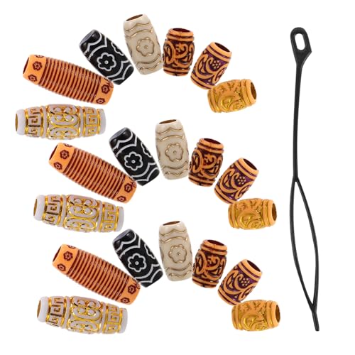Mikinona 38 Teiliges Dreadlock Haarverlängerungs Set Haarschmuck Zöpfe Haarperlen Zopfringe Dreadlock Zubehör Dreadlock Extensions Haarperlen Für Mädchen Dreadlocks Ring Mikinona 38 Teiliges Dreadlock Haarverlängerungs Set Haarschmuck Zöpfe Haarperlen Zopfringe Dreadlock Zubehör Dreadlock Extensions Haarperlen Für Mädchen Dreadlocks Ring von Mikinona