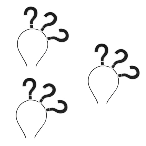 Mikinona 3St Haarschmuck für Mädchen Selfie-Stirnband Sonnenbrillen-Stirnband mädchen stirnbänder Aufkleber haarspange kinder haarklammer kinder Frauen Haarreifen frauen stirnband Black Mikinona 3St Haarschmuck für Mädchen Selfie-Stirnband Sonnenbrillen-Stirnband mädchen stirnbänder Aufkleber haarspange kinder haarklammer kinder Frauen Haarreifen frauen stirnband Black von Mikinona