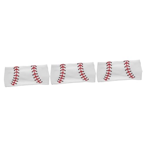 Mikinona 3stücke Softball Stirnband Für Fitness Und Yoga Atmungsaktive Und Hautfreundliche Sporthaarbänder Unisex Für Sport Freizeit Und Alltägliche Aktivitäten von Mikinona