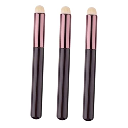Mikinona 3Stücke Lippenpinsel Professionelle Make Up Pinsel für Lippenstift Lip Gloss Concealer für Präzise Anwendung und Vielseitige Nutzung Tragbar von Mikinona