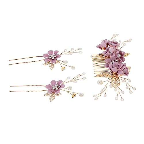 Mikinona 3pcs Hochzeit Haarnadel Set Vintage Haar Gabeln Haar Stick Set Für Frauen Für Hens Party von Mikinona