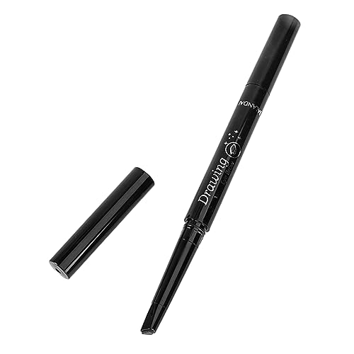 Mikinona 3stücke Doppelte Augenbrauenstift Mit Automatischer Rotation Schokoladenfarbe Präzise Anwendung Und Integrierter Pinsel Für Natürliches Augenbrauen-make-up Für Unterwegs von Mikinona