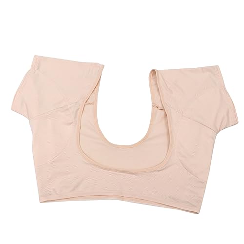 Mikinona 3st Unterarm-schweißpolsterweste Schweiß Absorbierend Kleid Für Jugendliche ädchen Schweißabsorbierende Pads Schweißpads Schweiß-unterwäsche-weste Damen Frau Yellow 88% Polyester von Mikinona