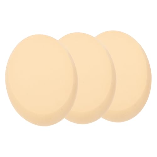 Mikinona 3stücke Kosmetischer Spezialpuderquaste Puderquaste Für Make-up Nass-trocken-make-up-quaste Puderquaste Für Frauen Einfacher Oval Kosmetikquasten Creme Quasten Wiederverwendbar von Mikinona