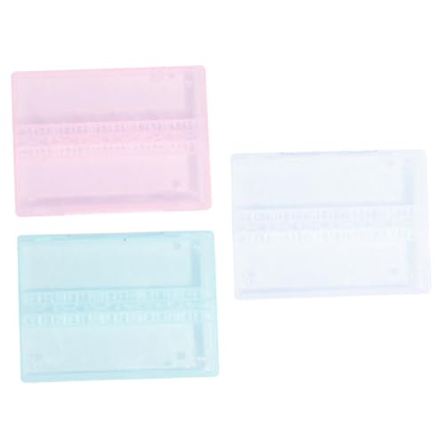 Mikinona 3stücke Nagelbohrer Aufbewahrungsbox Organizer Für Maniküre-polierer Und Schleifköpfe Mit Speziellem Schlitzdesign Für Übersichtliche Lagerung von Mikinona