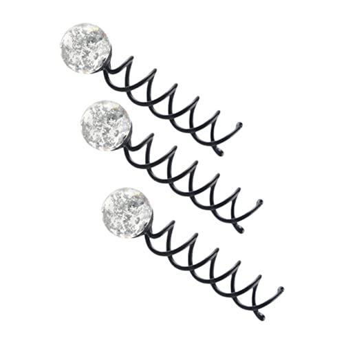Mikinona 3stücke Spiral-haarnadeln Für Dutt Haarschmuck Für Damen Duttklammern Für Haare Haarspange Mit Stift Duttformer Styling-tool von Mikinona