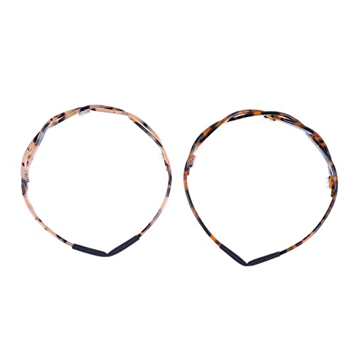 Mikinona 4stücke Haarbänder Im Schildpatt-design Rutschfeste Haarreifen Für Damen Vielseitige Haaraccessoires Für Täglichen Gebrauch Leicht Und Angenehm Zu Tragen von Mikinona