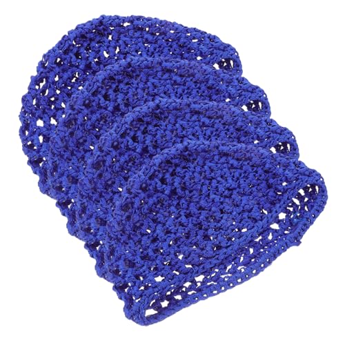 Mikinona Haarnetz Damen Mesh Hüte 4er Pack Schlafmütze Bequeme Netzmütze Für Frauen von Mikinona