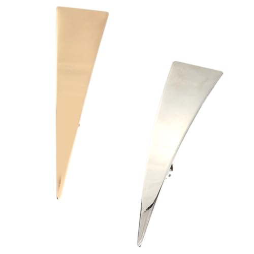 Mikinona 4 Stück Klipp Haarspangen für Frauen Haarklammern für Frauen Retro-Haarnadel dreieckiger kopfschmuck dreieckige haarspangen haar binden haarklemme Zinklegierung von Mikinona