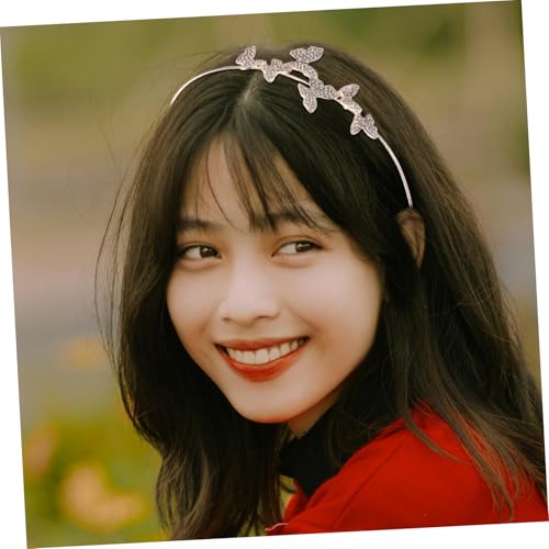 Mikinona 4 Stück Teiliges Braut Haarreifen mit Funkelnden Perlen Bequeme Sichere Tiara für Frauen und Mädchen Vielseitiger Haarschmuck für Hochzeit Party und Alltag Süßer Vintage Stil von Mikinona