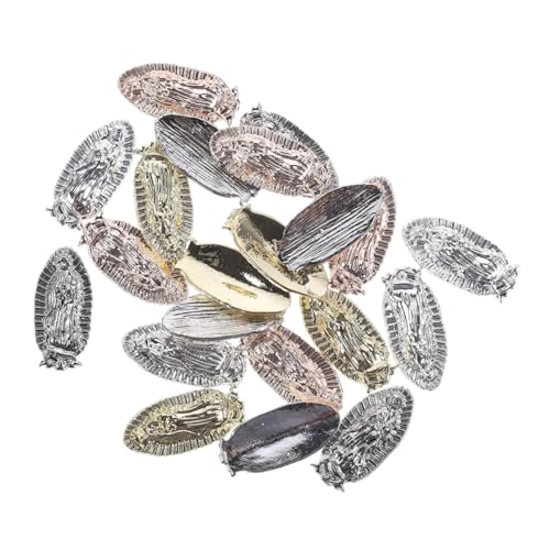 Mikinona 40 Stück Charms Süße Edelsteine für Maniküre und Nageldekoration Jungfrau Motive Damen Schmuck für Diy und Professionelle Anwendungen von Mikinona