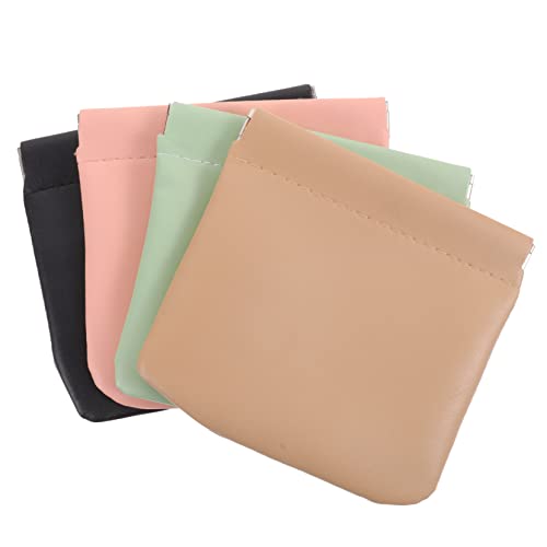 Mikinona 4stücke Kosmetiktasche Mit Automatischem Verschluss Tragbare Kosmetikbehälter Aus Robustem Material Praktische Aufbewahrungstasche Für Damen-toilettenartikel von Mikinona