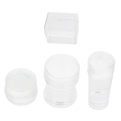 Mikinona 4sätze Nagelkunst Stempel Für Maniküre Mit Transferstempeln Nagel Stanzen Werkzeuge Für Diy-nägel Zum Mit Freunden Oder Familie von Mikinona