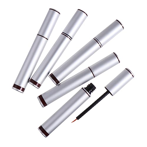 Mikinona 5 Stk wimpernwachstumsserum tube portable tragbare Mascara-Kit selber machen nachfüllbare Flasche für Kosmetika Make-up-Tools leere Mascara-Tube Leicht Container mit Stock Maskara von Mikinona