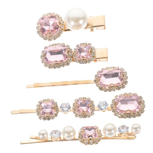 Mikinona Haarspangen Für Damen 5-teiliges Set Strasssteine Modische Metall-haarnadeln Für Mädchen Mikinona Haarspangen Für Damen 5-teiliges Set Strasssteine Modische Metall-haarnadeln Für Mädchen von Mikinona