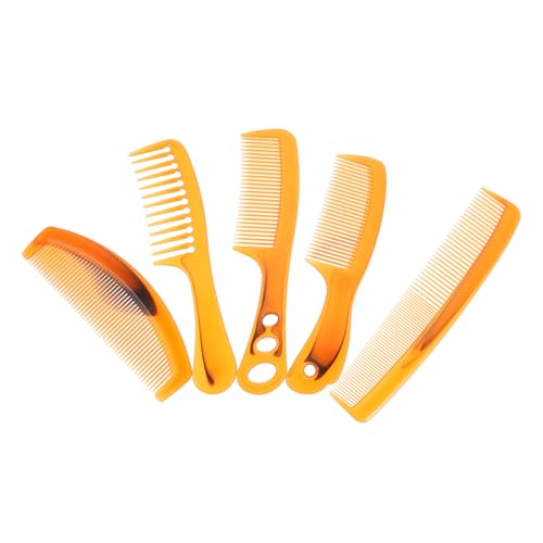 Mikinona 5 Stück Teiliges Profi Haarkamm Set für Männer und Styling Kämme aus Robustem zum Entwirren und Frisieren von Nassem Haar Verschiedene Kammtypen für Vielseitige Stylingbedürfnisse von Mikinona