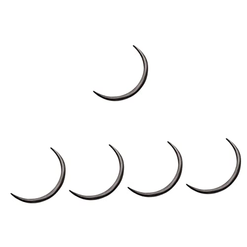 Mikinona 5st Mond Haarnadel Aus Holz Langer Haarstock Haarschmuck Monddekorationen Frauenhaare Haarstäbchen Für Das Haar Zierleisten Mond-haarspange Damen Kugelkopf Jahrgang von Mikinona