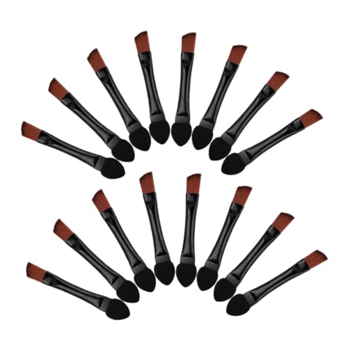 Mikinona 50 Stück Doppelendeder Augenbrauenpinsel Schräger Multifunktionaler Make Up Kompakt und Tragbar für Präzises Augenbrauen und Lidschatten Styling Unterwegs von Mikinona