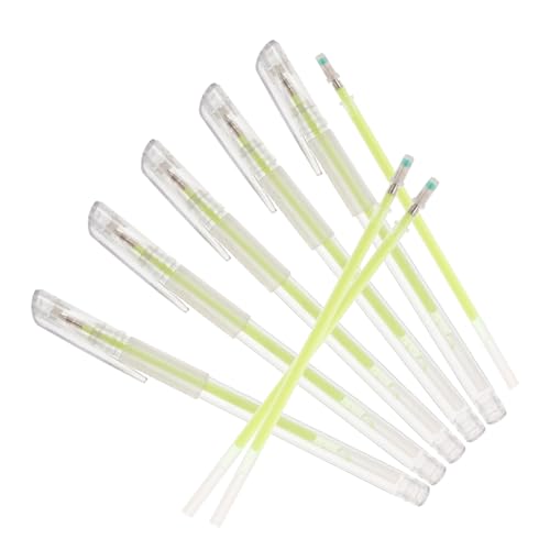 Mikinona 5stücke Microblading-augenbrauenstift Hautstift Mit Fluoreszierendem Grünem Tintenstift Nachfüllungen Mapping-faden Für Augenbrauen-mapping Beauty-tattoo-stift Make-up-positions-ma von Mikinona