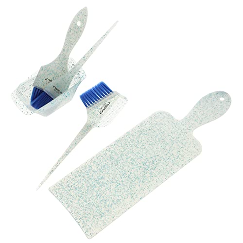 Mikinona 5Stücke Färbepinsel für Haarfärbung Teiliges Friseur Accessoire mit Färbeschale und Komfortablem für DIY Haarfärbung zu Hause für Männer von Mikinona