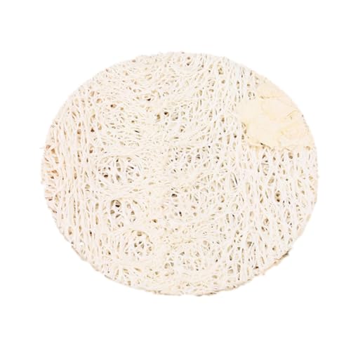 Mikinona 5 Stück Luffa Pads Natürliche Duschschwämme Hautpeelende Badeschwämme Für Frauen Und Männer Rutschfest Nicht Maschinenwaschbar Für Sanftes Hautpeeling Und Der Durchblutung von Mikinona