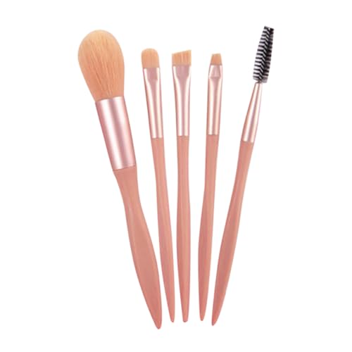 Mikinona 5stücke Teiliges Kosmetikpinselset Für Foundation Puder Und Lidschatten Faserpinsel Für Empfindliche Für Präzises Make-up Und von Mikinona