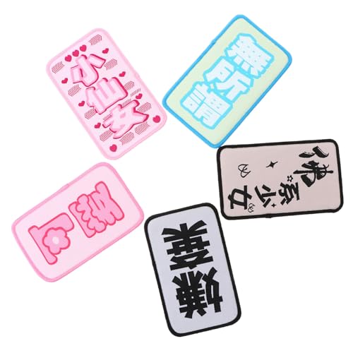 Mikinona 5pcs Bangs Haarpolster Haarknall Paste Haare Aufkleber Hair Patch Clip Zufälliger Stil von Mikinona