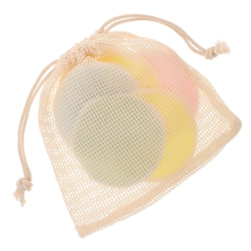 Mikinona 5stücke Puderquaste Reinigungspads Make-up Entferner Pad Gesichtsreinigungspad Wiederverwendbar Pad Mit Kordelzugbeutel Für Make-up Entfernung Mikinona 5stücke Puderquaste Reinigungspads Make-up Entferner Pad Gesichtsreinigungspad Wiederverwendbar Pad Mit Kordelzugbeutel Für Make-up Entfernung von Mikinona