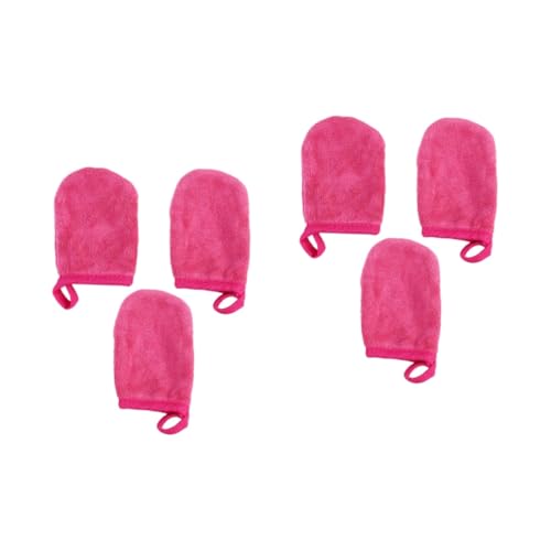 Mikinona 6stücke Gesichtsreinigungs-handschuhe Weiche Make-up Entferner Wiederverwendbare Reinigungspads Rosé Für Sanfte Hautreinigung Und Make-up-entfernung Mikinona 6stücke Gesichtsreinigungs-handschuhe Weiche Make-up Entferner Wiederverwendbare Reinigungspads Rosé Für Sanfte Hautreinigung Und Make-up-entfernung von Mikinona