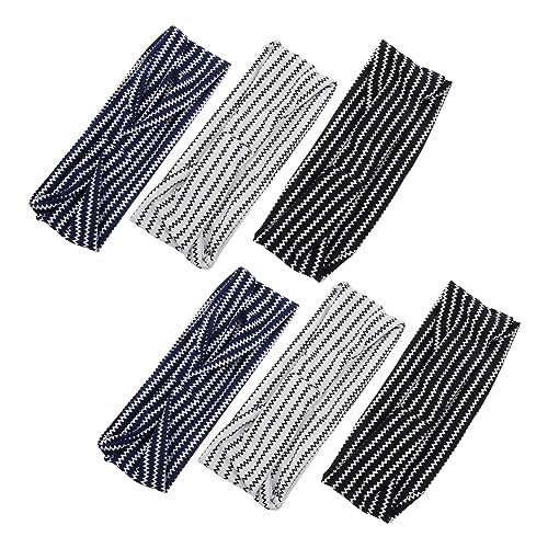 Mikinona 6stücke Sport-yoga-stirnbänder Für Damen Atmungsaktive Elastische Haarbänder Für Fitness Joggen Und Yoga Haaraccessoires Für Lifestyle von Mikinona