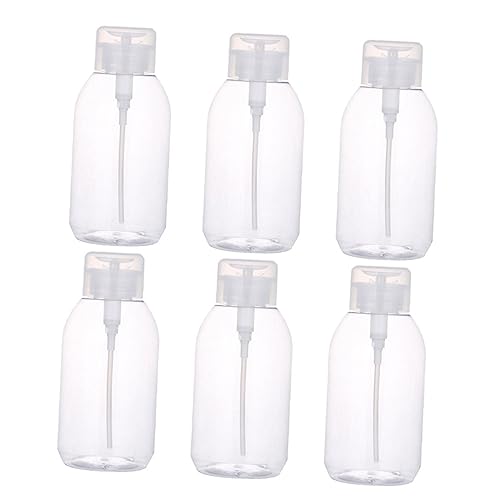 Mikinona 6stücke Pumpspender Für Nagellackentferner Leere Pressflaschenbehälter Make-up Entferner Kosmetikentferner Mit Weitem Öffnung Für Einfache Und Befüllung Mikinona 6stücke Pumpspender Für Nagellackentferner Leere Pressflaschenbehälter Make-up Entferner Kosmetikentferner Mit Weitem Öffnung Für Einfache Und Befüllung von Mikinona