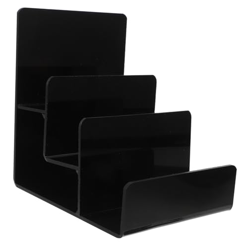 Mikinona Acryl Multi Layer Displayständer für Geldbörsen und Brillen Platzsparendes Langlebiges Organizer Regal für Schmuck und Sonnenbrillen Schwarzes Schichten Rack für Ladentheke und Mikinona Acryl Multi Layer Displayständer für Geldbörsen und Brillen Platzsparendes Langlebiges Organizer Regal für Schmuck und Sonnenbrillen Schwarzes Schichten Rack für Ladentheke und von Mikinona