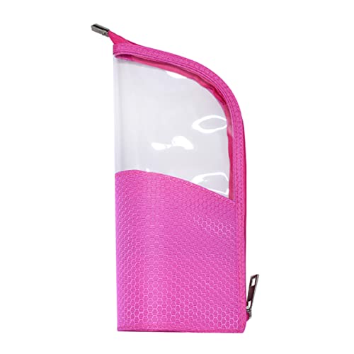 Mikinona Transparente Kosmetiktasche Aus Reise-Make-up-pinselhalter Tragbarer Organizer Für Damen Durchscheinendes Material Leicht Zu Reinigen Tragen von Mikinona