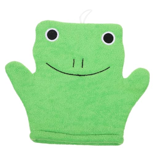 Mikinona Badetuch schälen Gesichts- Badehandschuhe zum Duschen Froschbad-Waschhandschuhe Badefäustlinge Baumwolle von Hautreinigungsmittel Peeling-Handschuh Handtuchmaterial von Mikinona