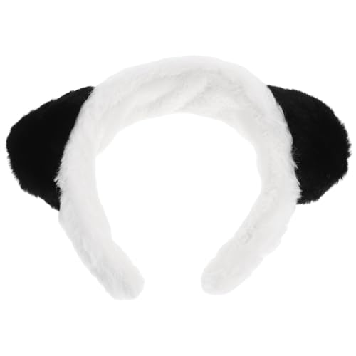 Mikinona Bärenohr Stirnband Haarschmuck Tierkopf-Bopper Cartoon-Ohr-Haarreifen Tiara Haargummi Cartoon-Bär-Stirnband lustige Stirnbänder für Frauen Cosplay Kopfbedeckung Ausgabekarte Damen von Mikinona