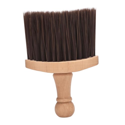 Mikinona Bartbürste Mit Holzgriff Haarschneidebürste Für Männer Multifunktionale Haarbürste Für Friseursalons von Mikinona