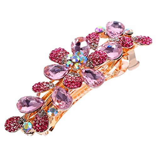 Mikinona Blumenponytail -Clip Haarschleifen für Mädchen Funkeln Haarspangen Clips Haarnadel haarschmuck Blumenhaarklammern Haarspangen mit Strass Strasssteine Rosa Mikinona Blumenponytail -Clip Haarschleifen für Mädchen Funkeln Haarspangen Clips Haarnadel haarschmuck Blumenhaarklammern Haarspangen mit Strass Strasssteine Rosa von Mikinona