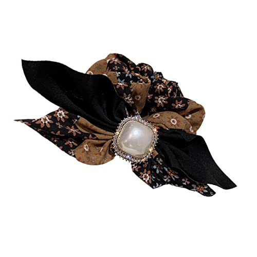 Mikinona Bowknot Haarband Frauen Haar Seil Elegante Perlenhaar Ring Haar Zubehör von Mikinona