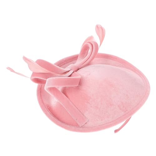 Mikinona Bowknot-haarband Mit Hut-element Stirnband Für Party Weiblicher Haarschmuck Exquisites Dekor Elegantes Damen-accessoire von Mikinona