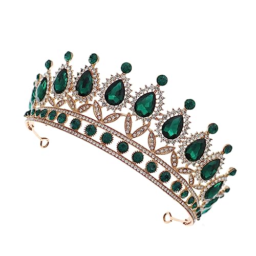 Mikinona Krähenkrone Für Frauen Brautschmuck Hochzeit Haarkamm Retro-krone Hochzeitskopfschmuck Stilvolles Schmuckset von Mikinona