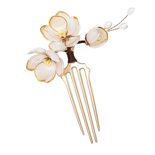 Mikinona Chinesische Haarnadel Vintage Haarkamm mit Lotusblüte Retro Haarschmuck für Frauen und Mädchen Traditioneller Chinesischer Haarschmuck für Alltag und Festliche Anlässe Mikinona Chinesische Haarnadel Vintage Haarkamm mit Lotusblüte Retro Haarschmuck für Frauen und Mädchen Traditioneller Chinesischer Haarschmuck für Alltag und Festliche Anlässe von Mikinona