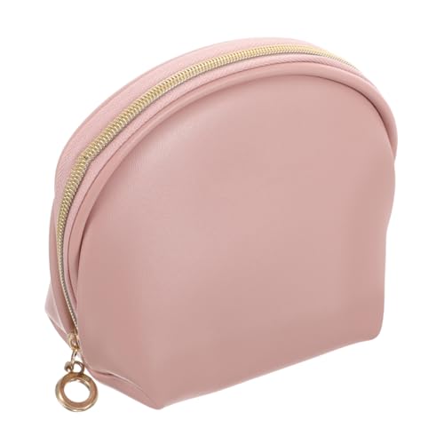 Mikinona Kosmetiktasche Pu- Für Damen Kleine Tragbare Make-up-Tasche Kompakte Reisetasche Mit Reißverschluss Für Lippenstifte Und Toilettenartikel Für Und Unterwegs von Mikinona