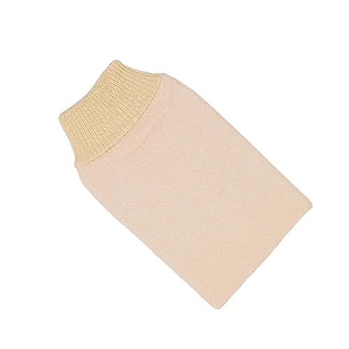 Mikinona Badehandschuh-detail Doppelseitiger Badetuch-duschreinigungshandschuh Aus Baumwolle Für Dauerhaften Gebrauch Zufällige Farbe von Mikinona