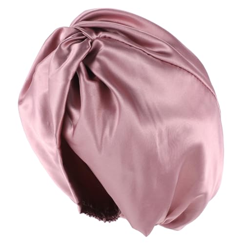 Mikinona Seidene Schlafhaube Für Damen Doppellagige Atmungsaktive Schlafmütze Für Haare Pflegehut Für Chemotherapiebedingten Haarausfall Verstellbar Für Nacht Mikinona Seidene Schlafhaube Für Damen Doppellagige Atmungsaktive Schlafmütze Für Haare Pflegehut Für Chemotherapiebedingten Haarausfall Verstellbar Für Nacht von Mikinona