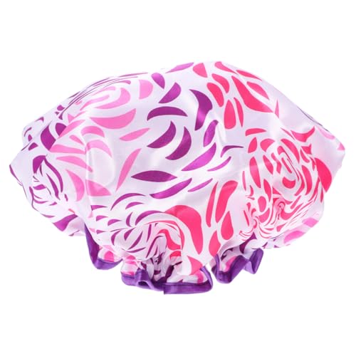 Mikinona wasserdichte duschhaube wiederverwendbare Duschhaube Deckel swim cap women badehauben Duschhauben dekorative Duschhaube Bequeme Duschhaube elastisch schmücken von Mikinona