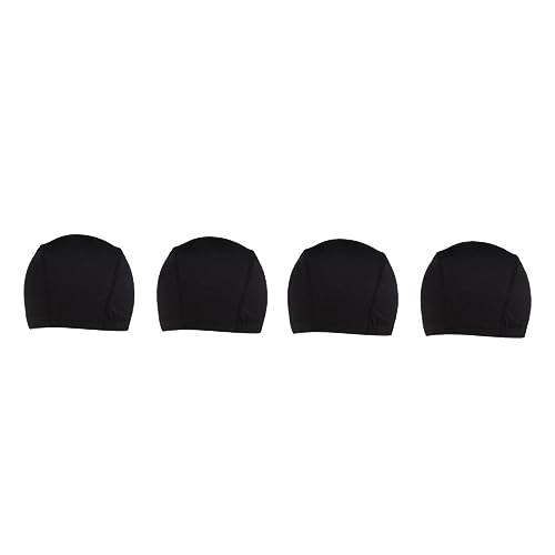 Mikinona 4stücke Elastische Haarnetze Für Perücken Atmungsaktive Und Dehnbare Dome Caps Geeignet Für Verschiedene Hauttöne Komfortabel Und Schweißabsorbierend von Mikinona
