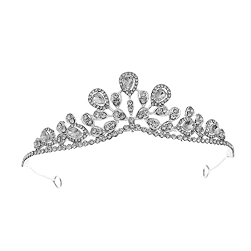 Mikinona Eleganter Braut Haarschmuck Haarreif mit Funkelnden Strasssteinen Leichter Barock Stil Komfortabel für Hochzeit Geburtstag Festliche Anlässe und Fotoshootings Geeignet von Mikinona