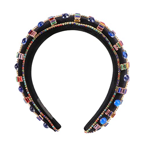 Mikinona Haarband Zum Waschen Des Gesichts Retro Stirnband Haar Make-up Kopfschmuck Party Stirnband Fotografie Requisiten von Mikinona